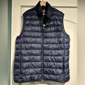 Eddie Bauer Navy Lightweight Puffer Vest